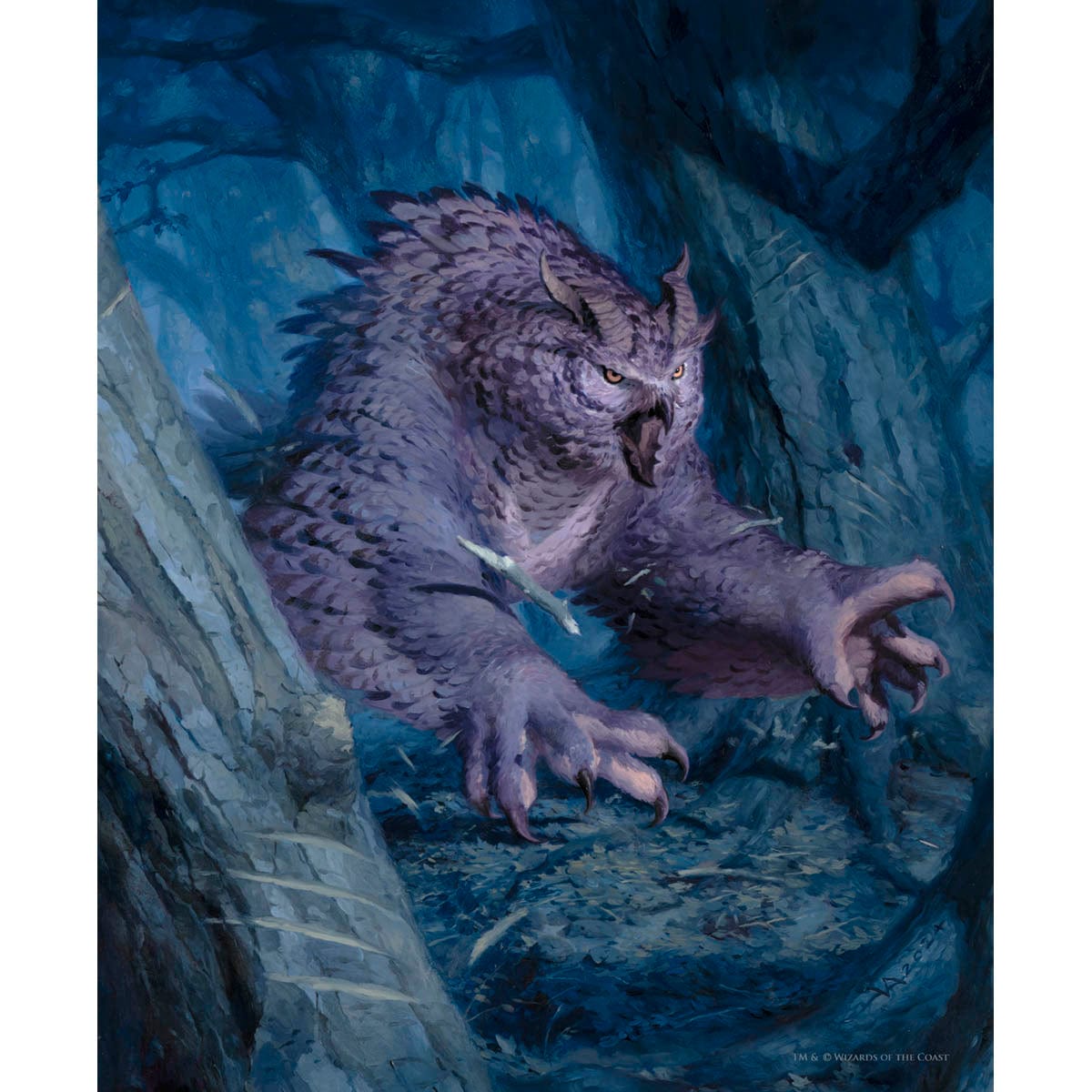 Casal, Pathbreaker Owlbear Print