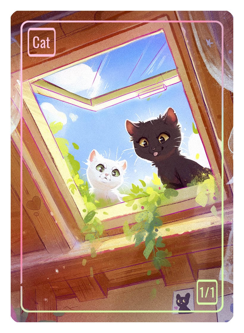 Cat Token (1/1) by Nana Qi