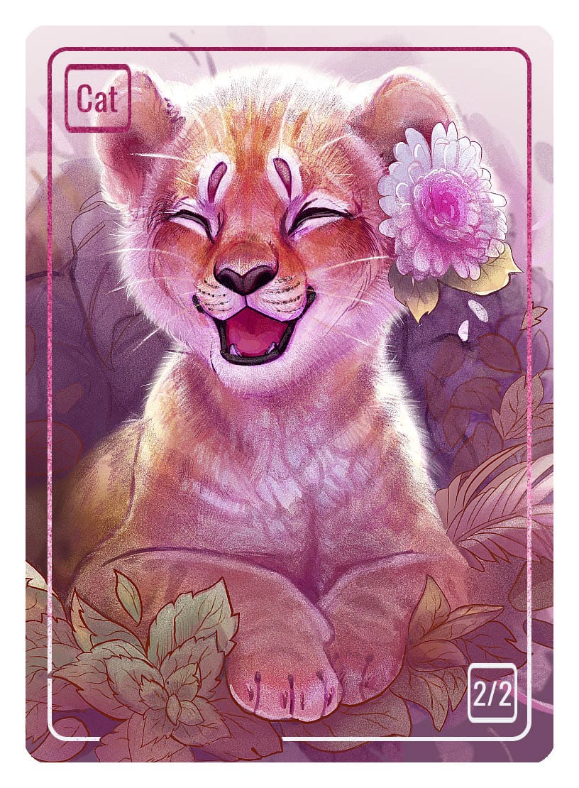 Cat Token (2/2) by Nana Qi