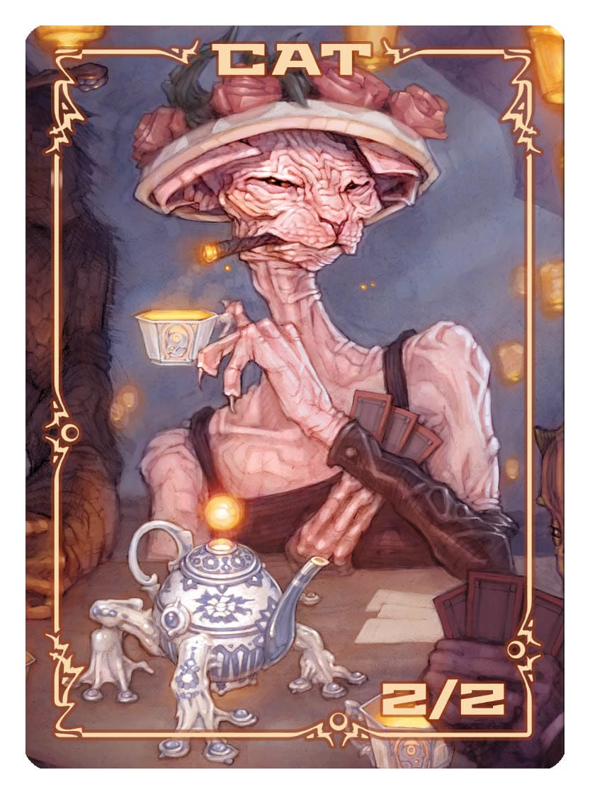 Cat Token (2/2) by Chuck Lukacs