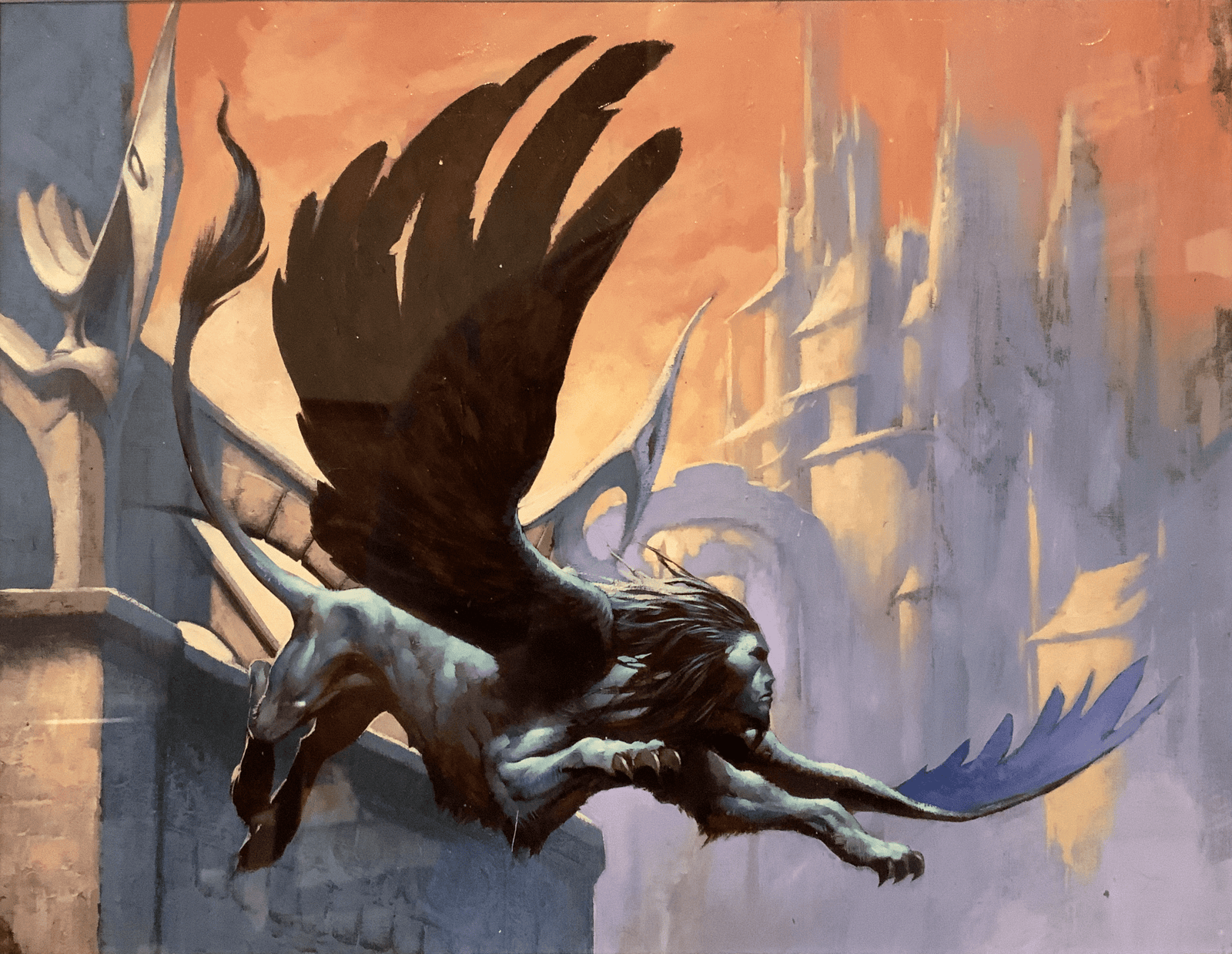 Cerulean Sphinx by Jim Murray