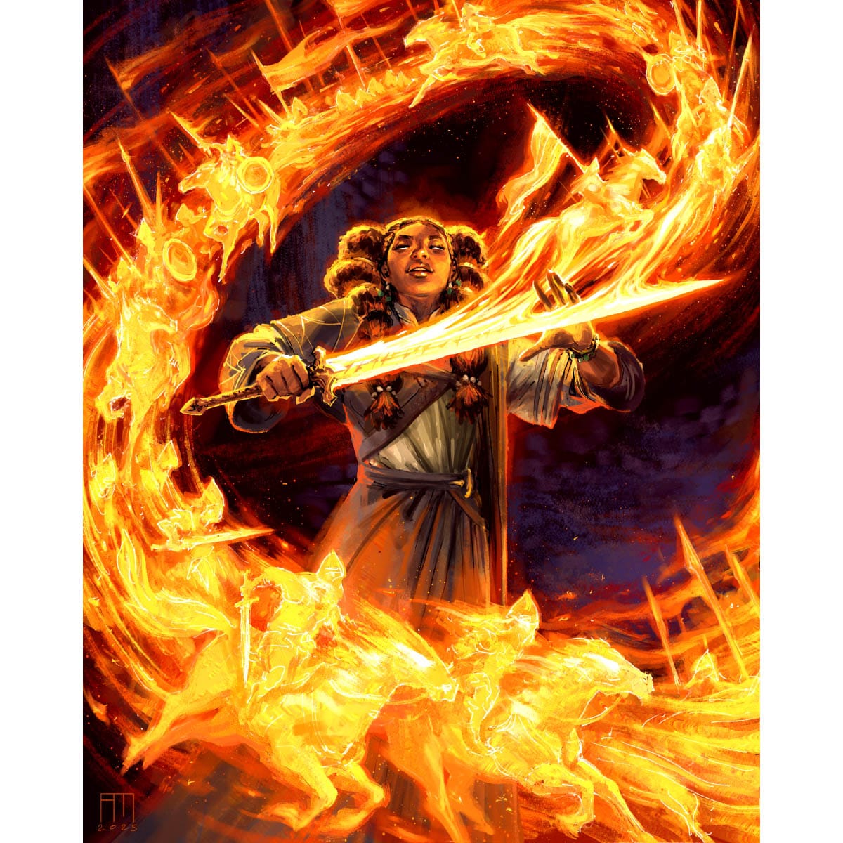 Chance for Glory Print - Original Magic Art