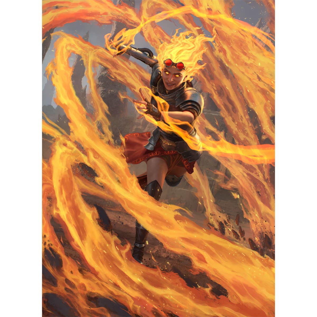 Chandra, Flameshaper Print