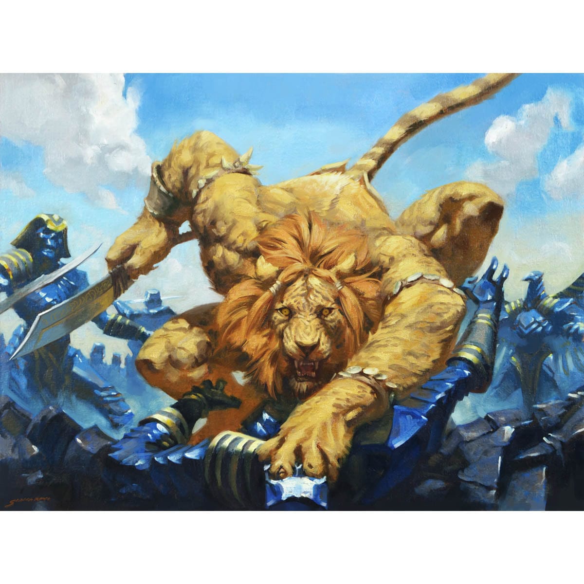 Ajani&#39;s Pridemate Print