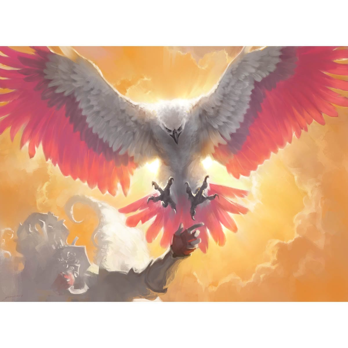 Dawnfeather Eagle Print