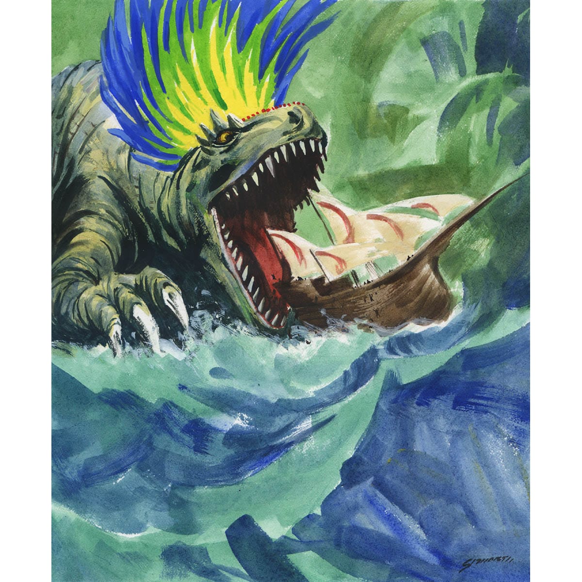 Earthshaker Dreadmaw Print
