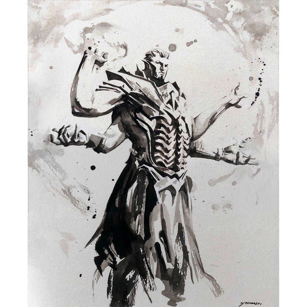 Ertai, the Corrupted Print - Original Magic Art