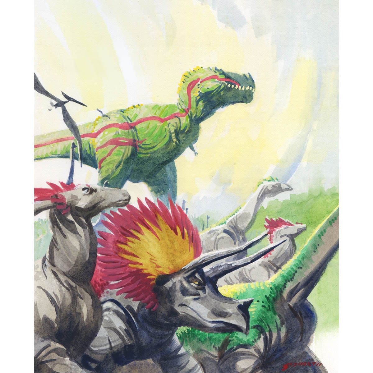 Ghalta, Stampede Tyrant Print