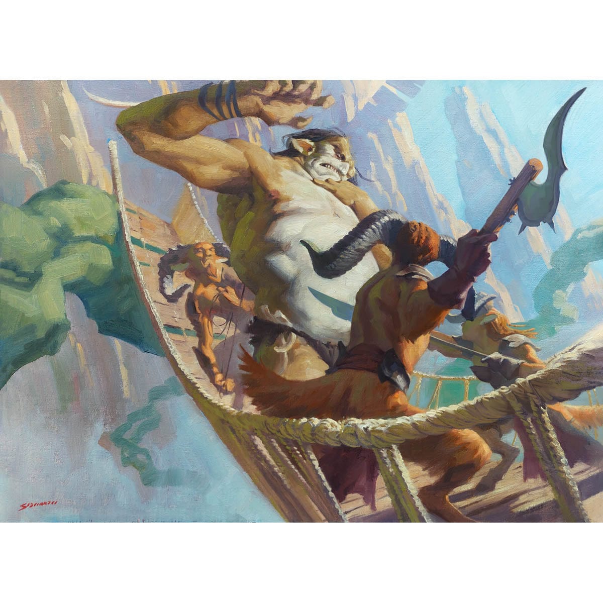 Graceful Takedown Print