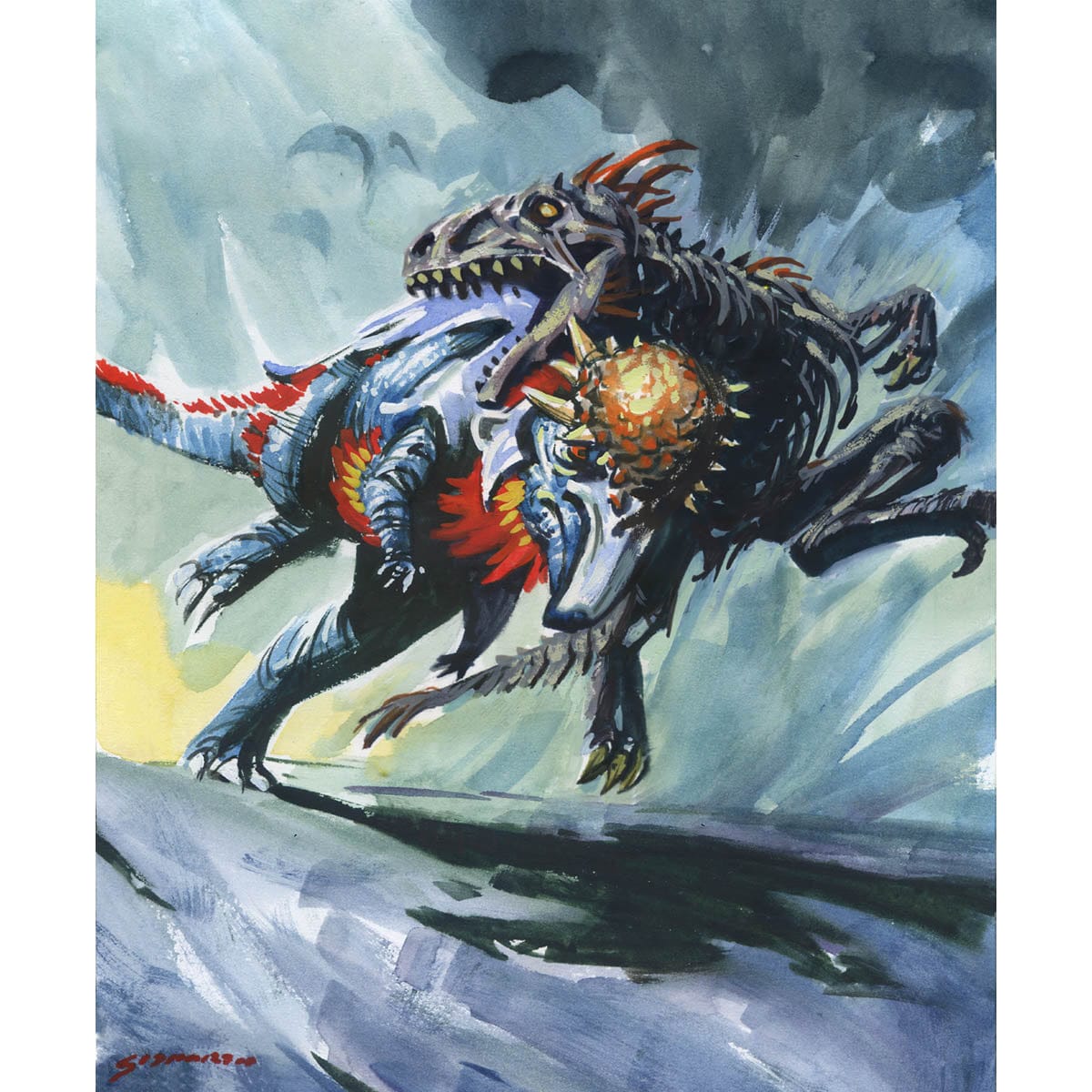 Pugnacious Hammertail Print