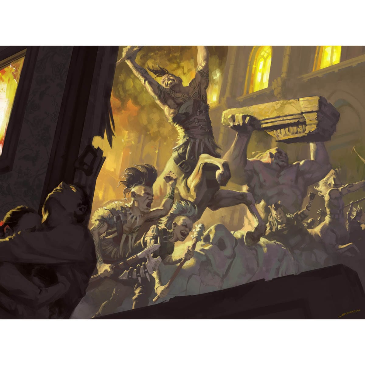 Rampage of the Clans Print