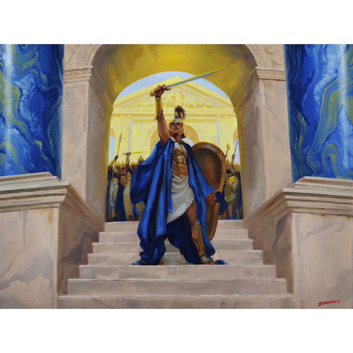 Reverent Hoplite Print