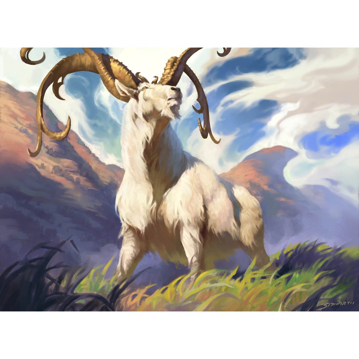 Thriving Ibex Print