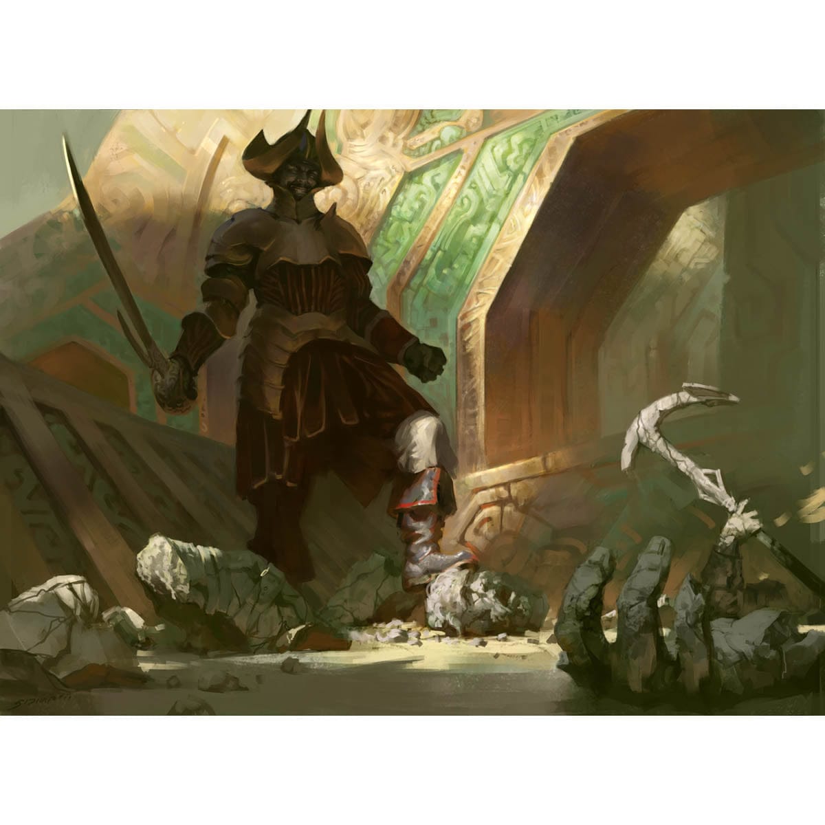 Vraska's Conquistador Print