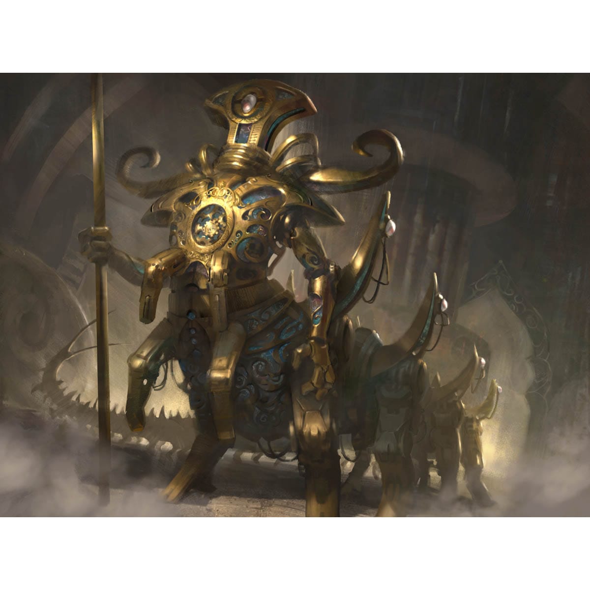 Chief of the Foundry Print