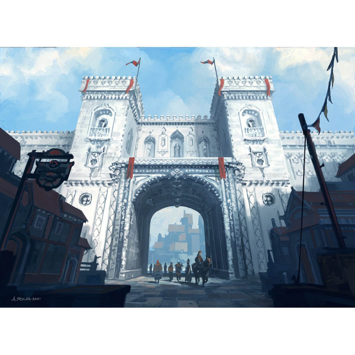 Citadel Gate Print