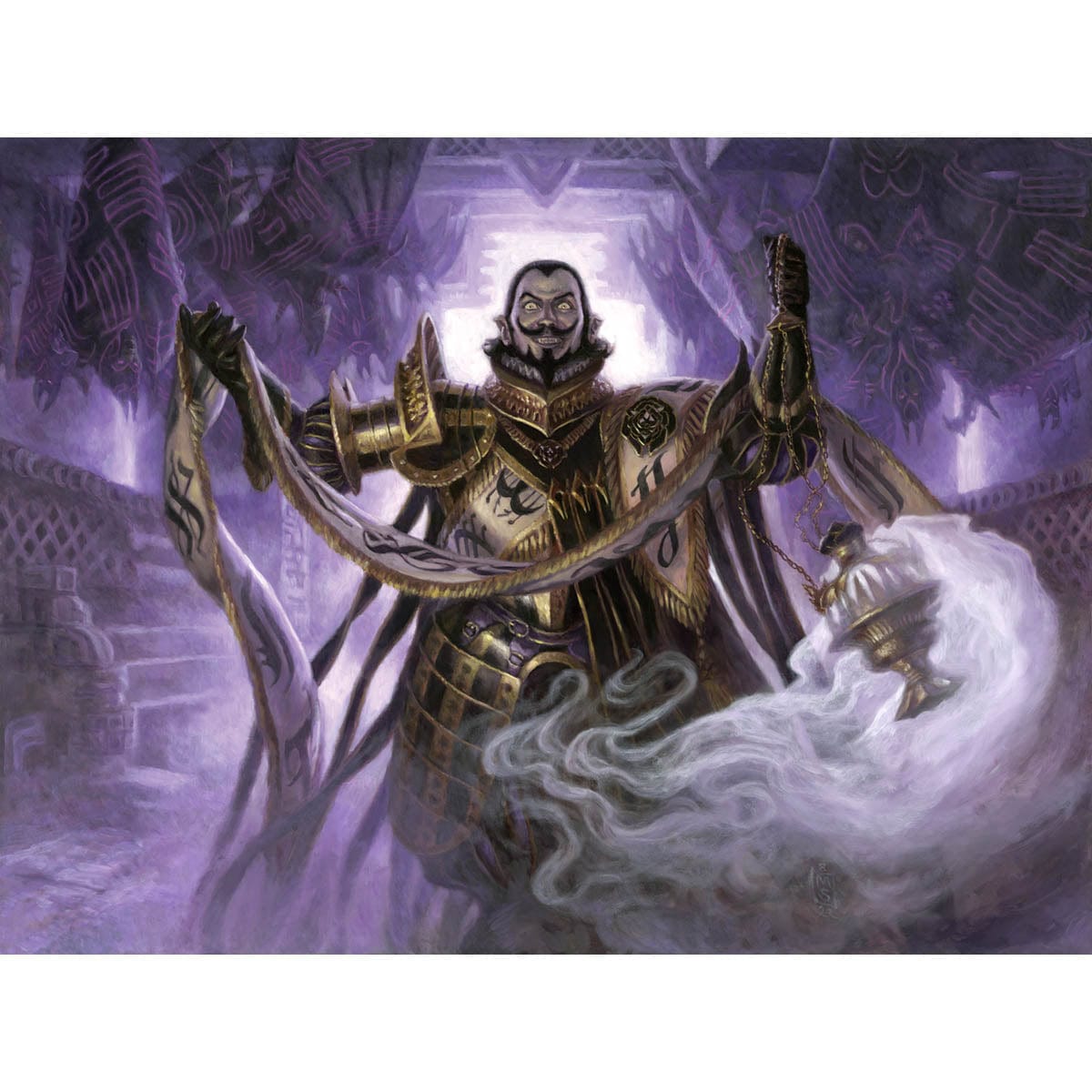 Clavileño, First of the Blessed Print