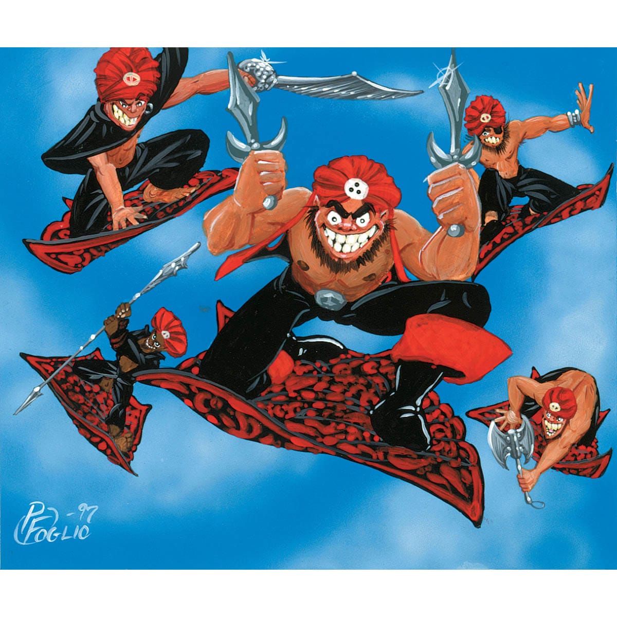 Cloud Pirates Print