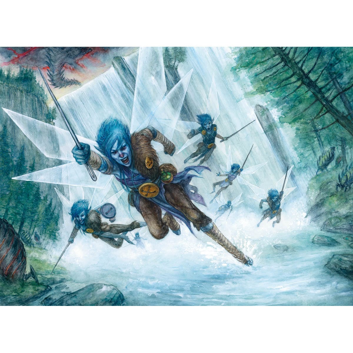 Cloud of Faeries Print