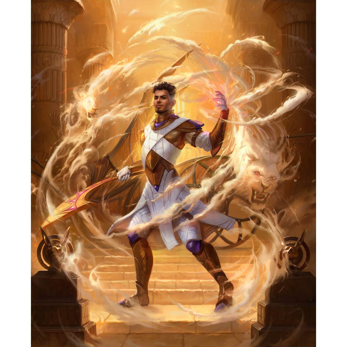 Basri, Tomorrow's Champion Print