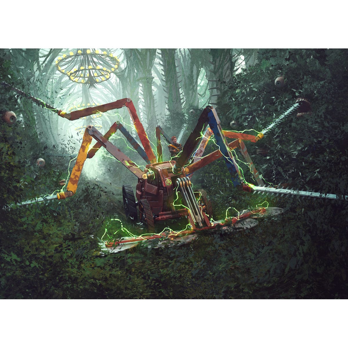 Hedge Shredder Print