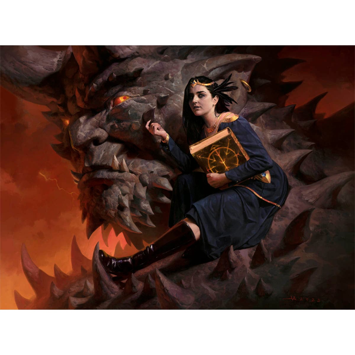 Dark Confidant Print