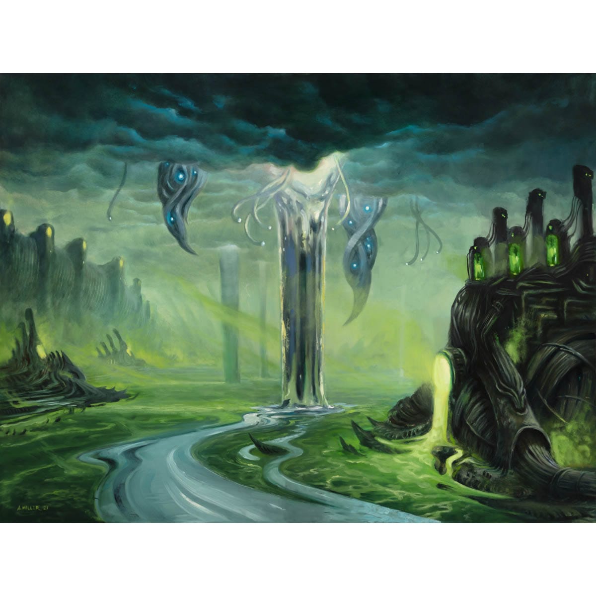 Darkslick Shores Print