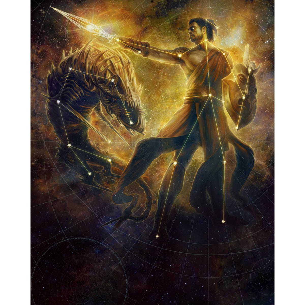 Daxos, Blessed by the Sun Print