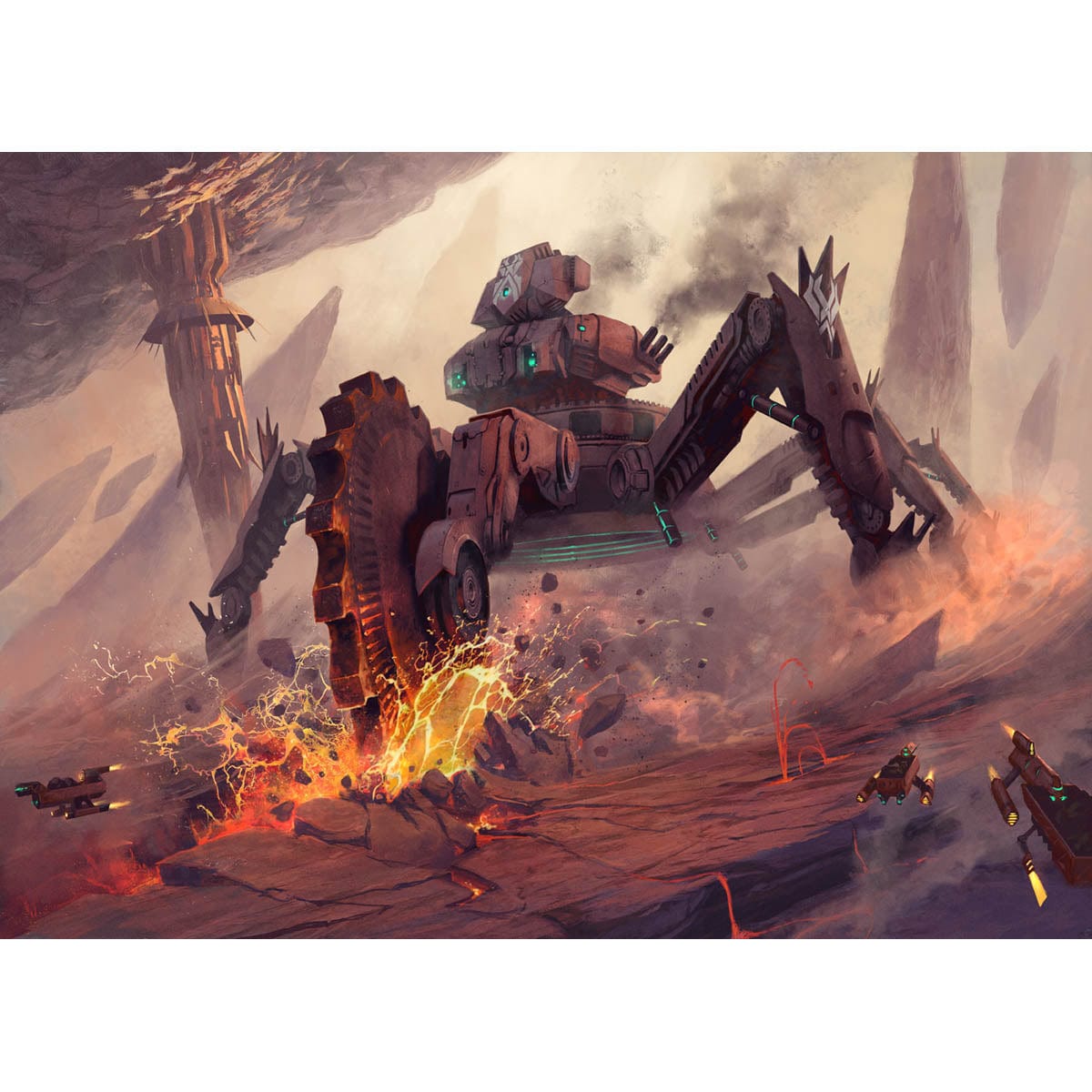 depthshaker titan mtg card Depthshaker Titan Print
