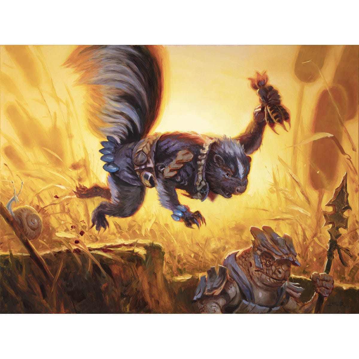 Downwind Ambusher Print