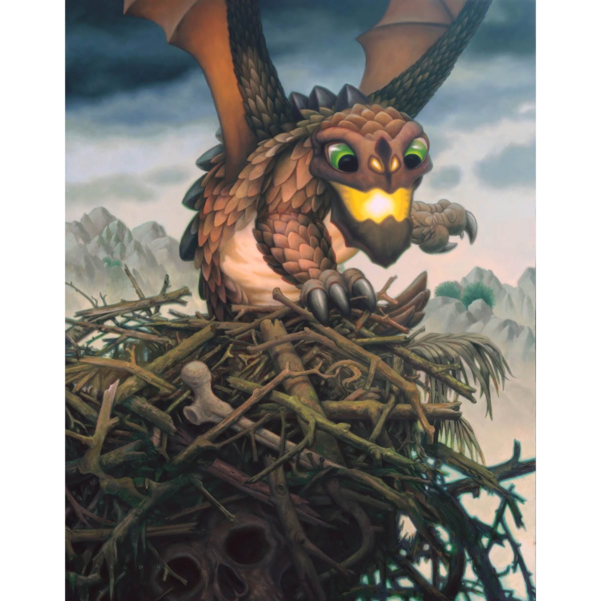 Dragonlord Dromoka Print