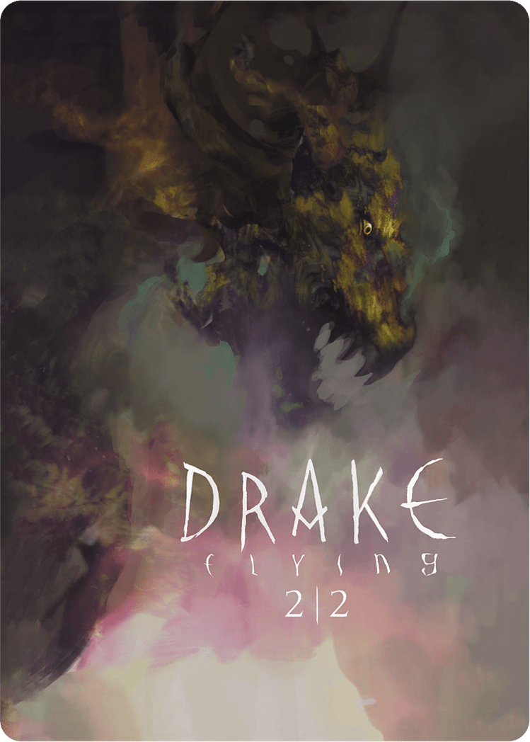 Drake Token (2/2 - Flying) by Nils Hamm