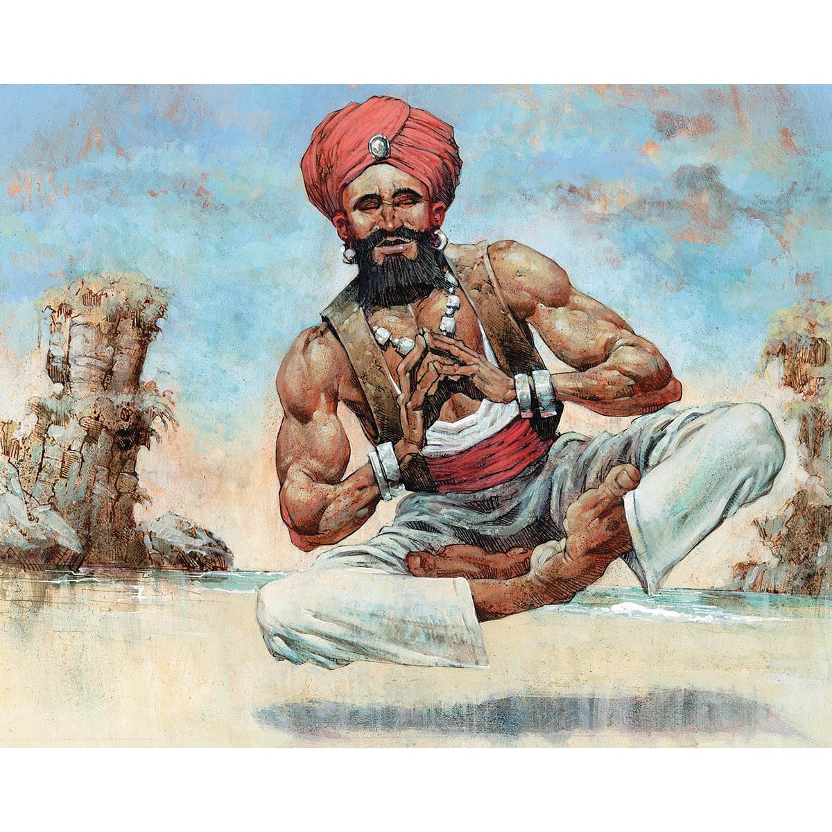 Drifting Djinn Print