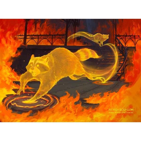 Eager Flameguide Print - Original Magic Art