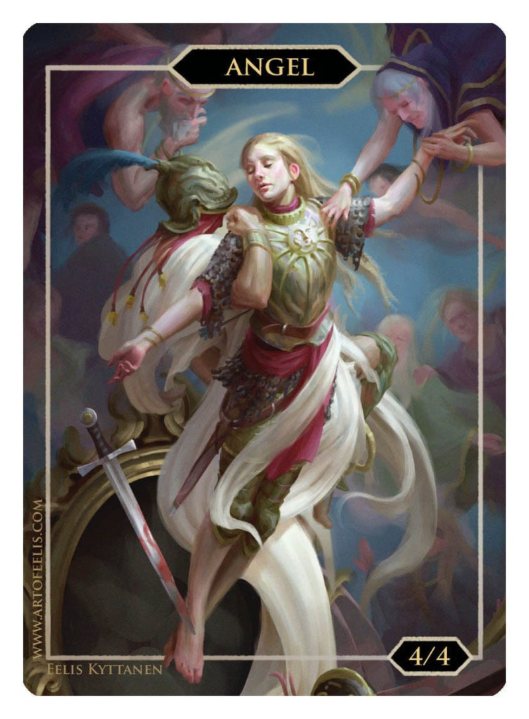 Angel Token (4/4) by Eelis Kyttanen - Original Magic Art