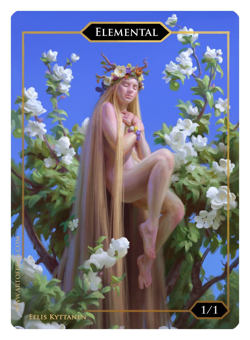 Elemental Token (1/1) by Eelis Kyttanen