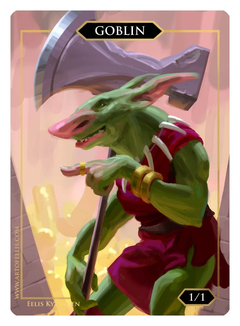 Goblin Token (1/1) by Eelis Kyttanen