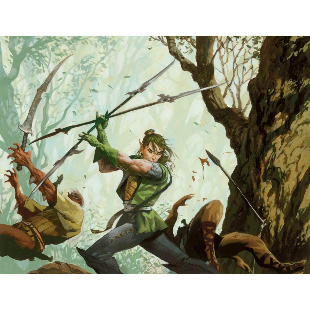 Elvish Warrior Print