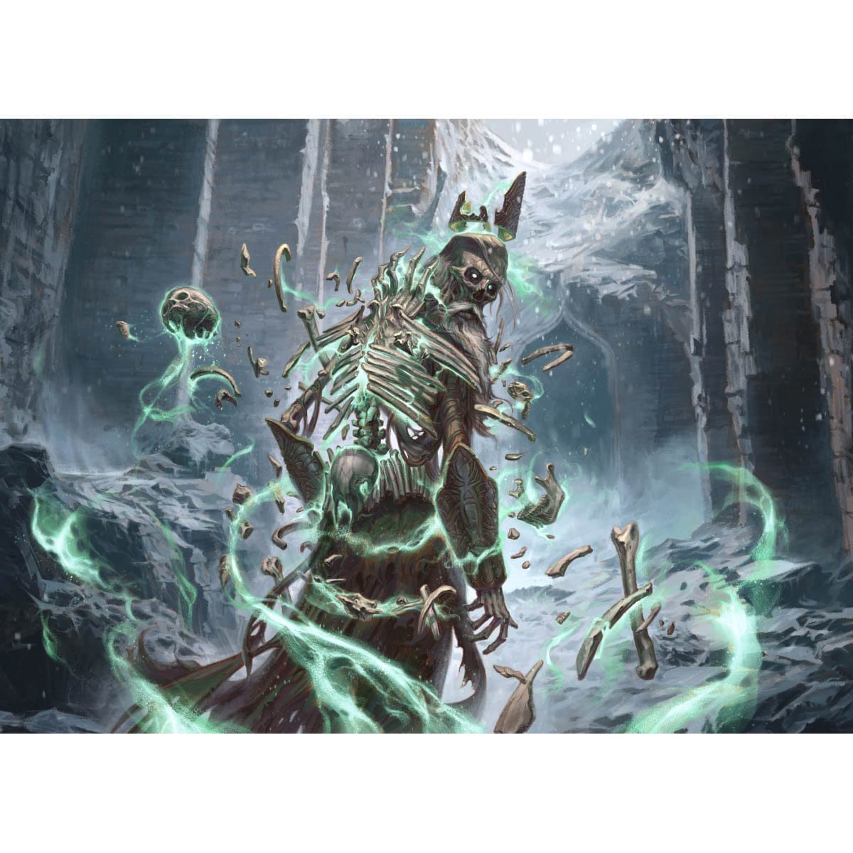 Emperor of Bones Print