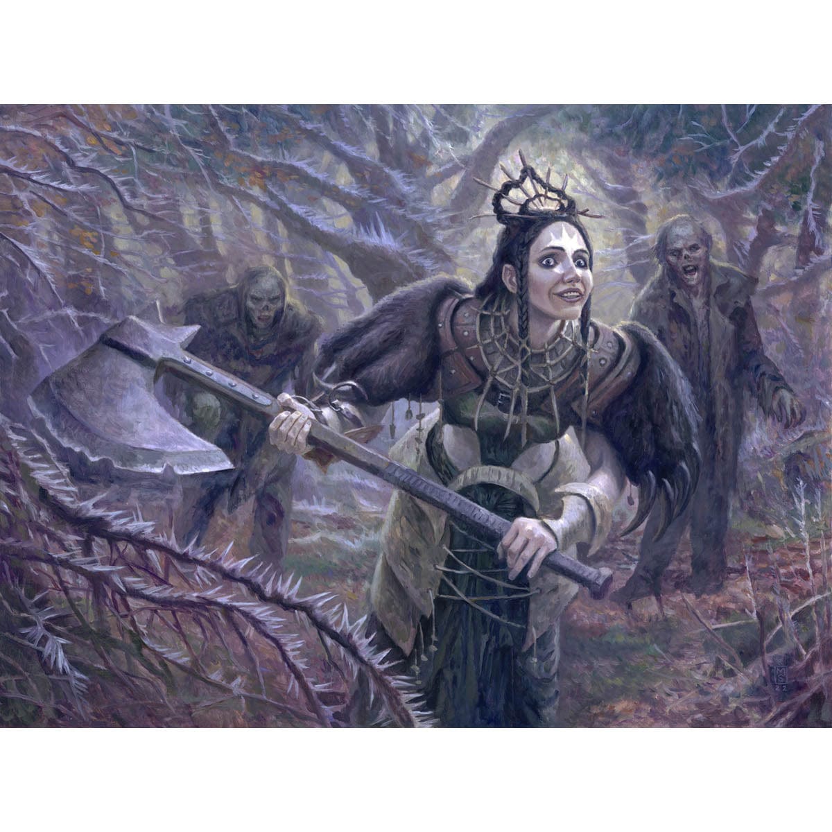 Enkira, Hostile Scavenger Print