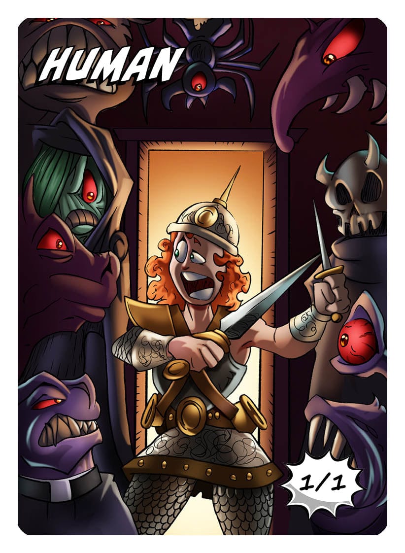 Human Token (1/1) by Phil Foglio