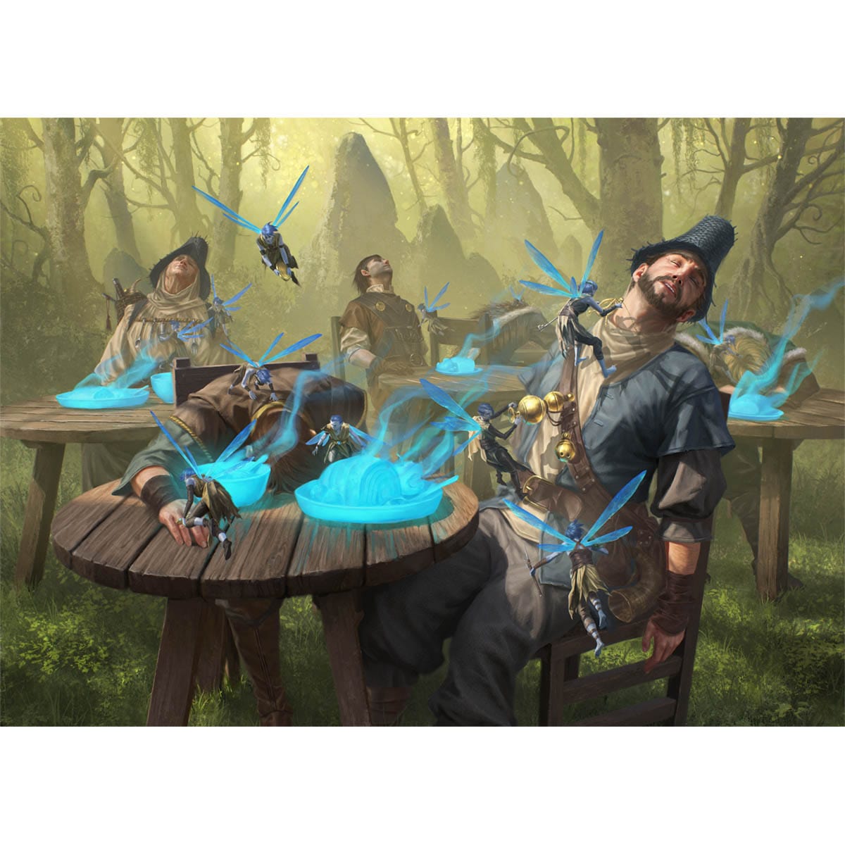 Faerie Slumber Party Print