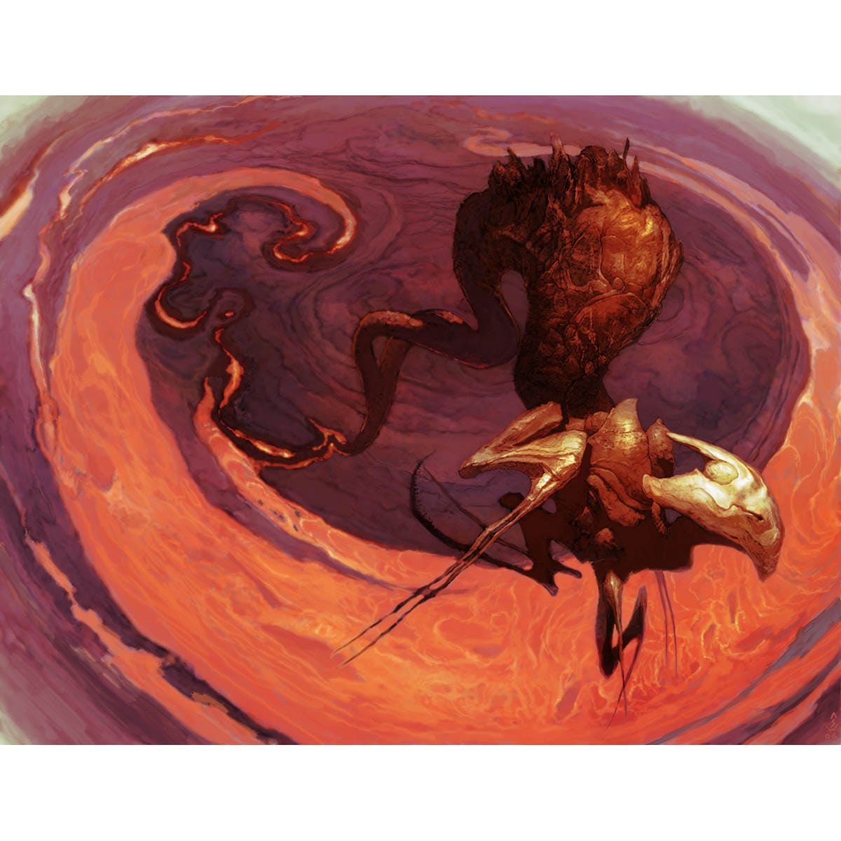 Firewake Sliver Print