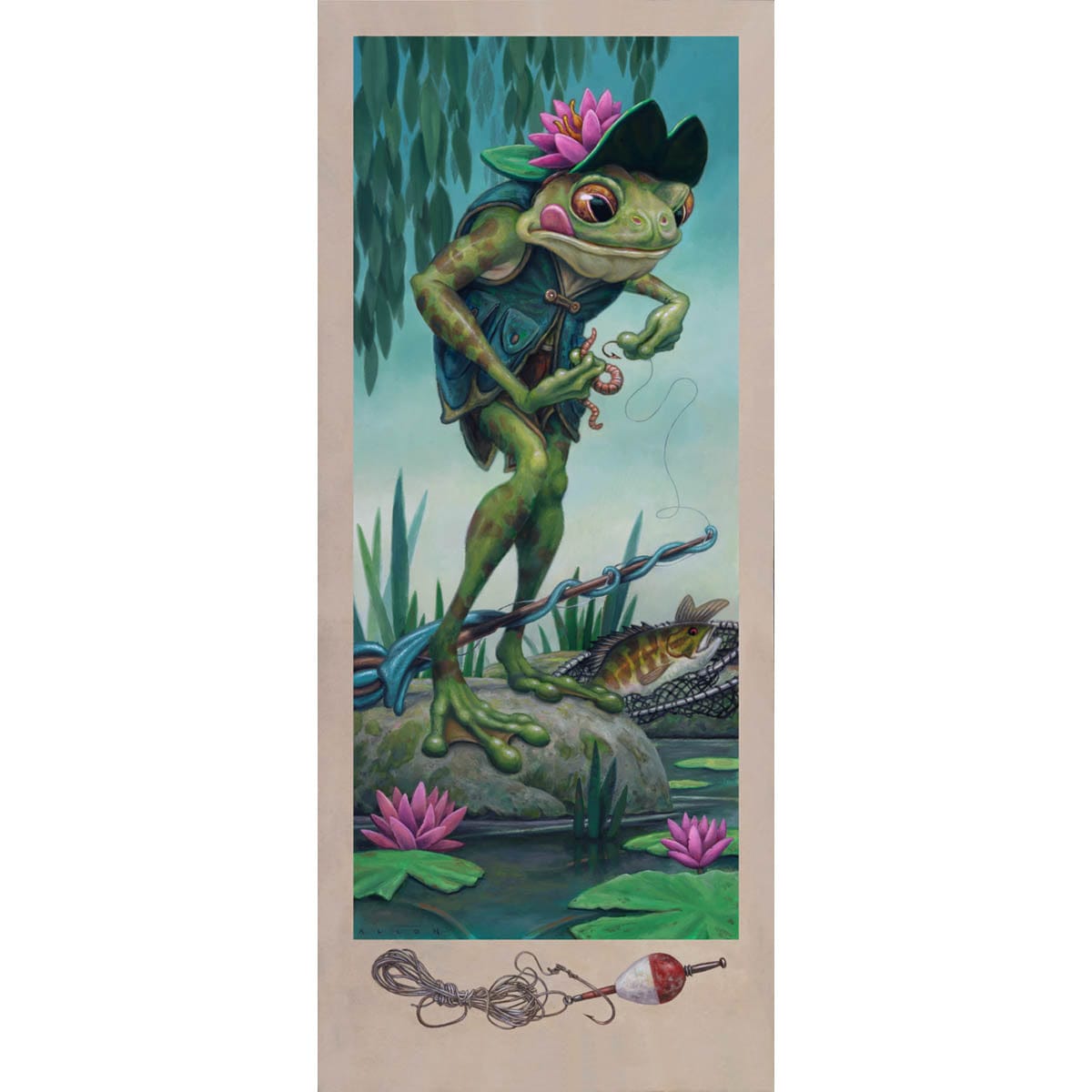 Fisher's Talent Print