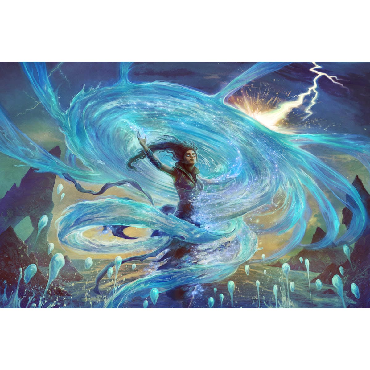 Flare of Denial Print