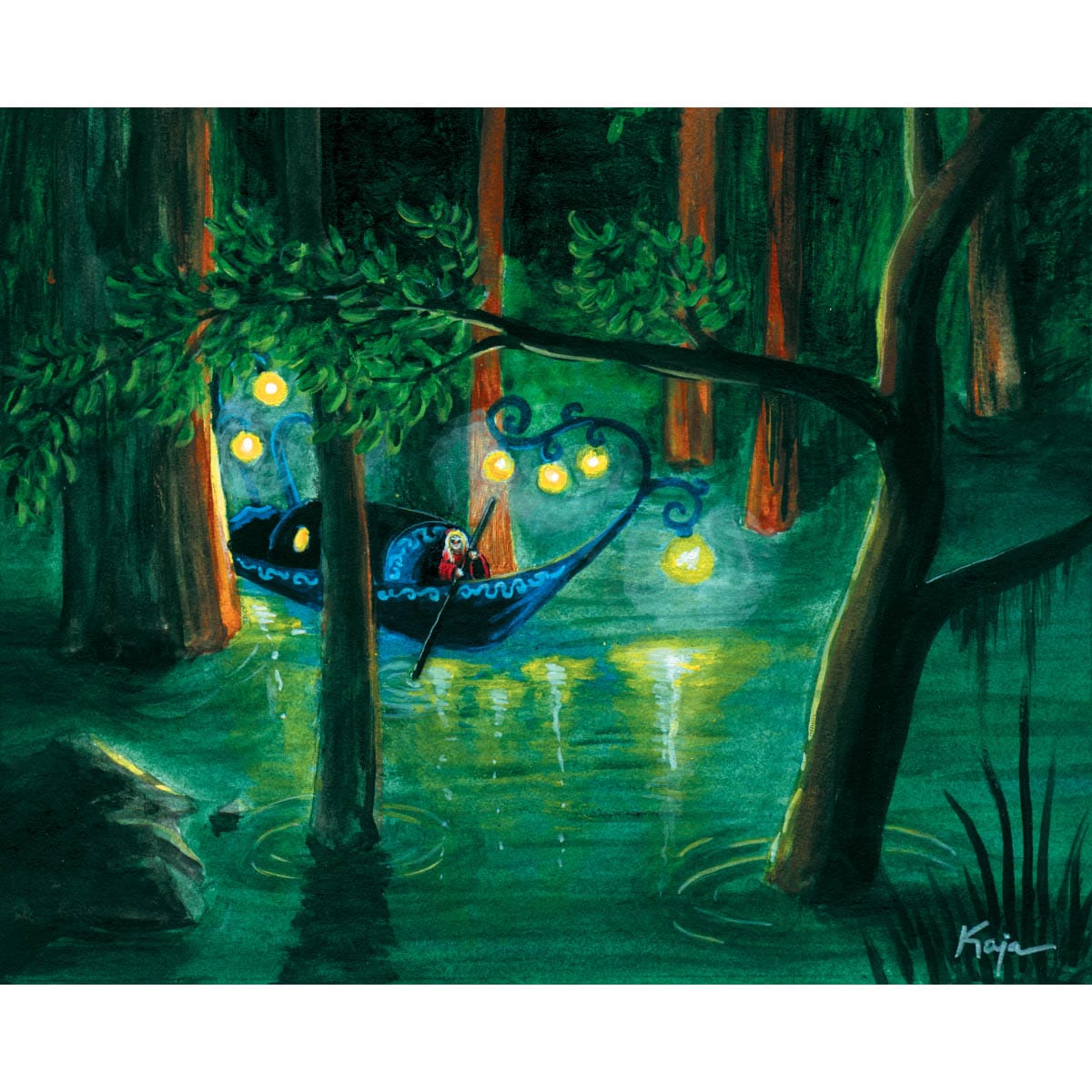 Flooded Woodlands Print