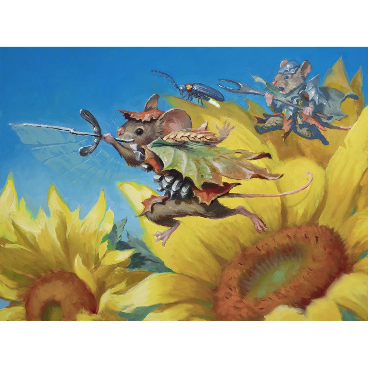 Flowerfoot Swordmaster Print
