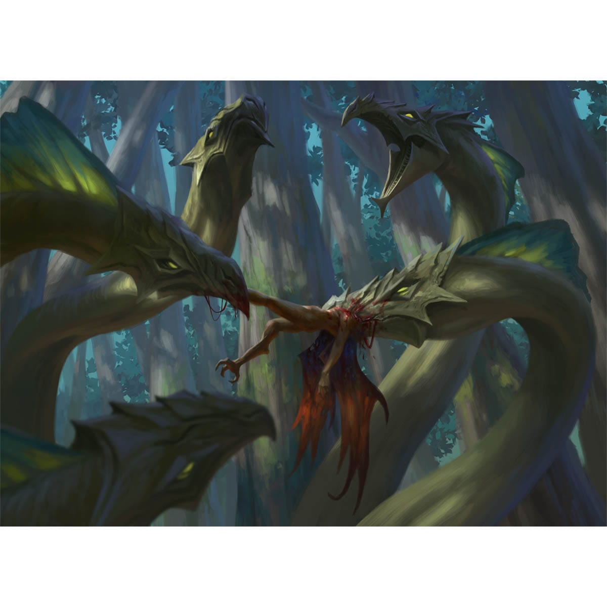 Food Chain Print - Original Magic Art