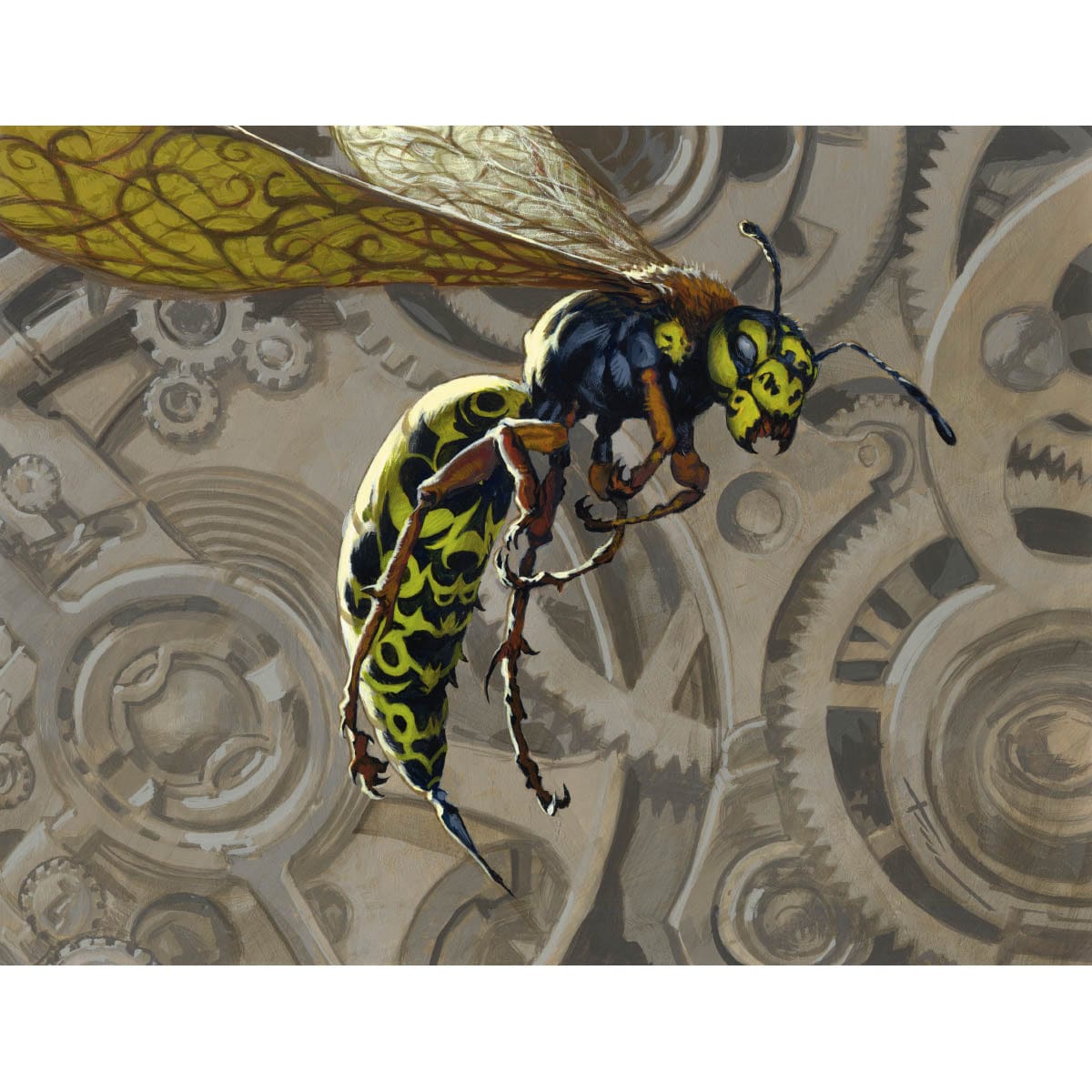 Foundry Hornet Print