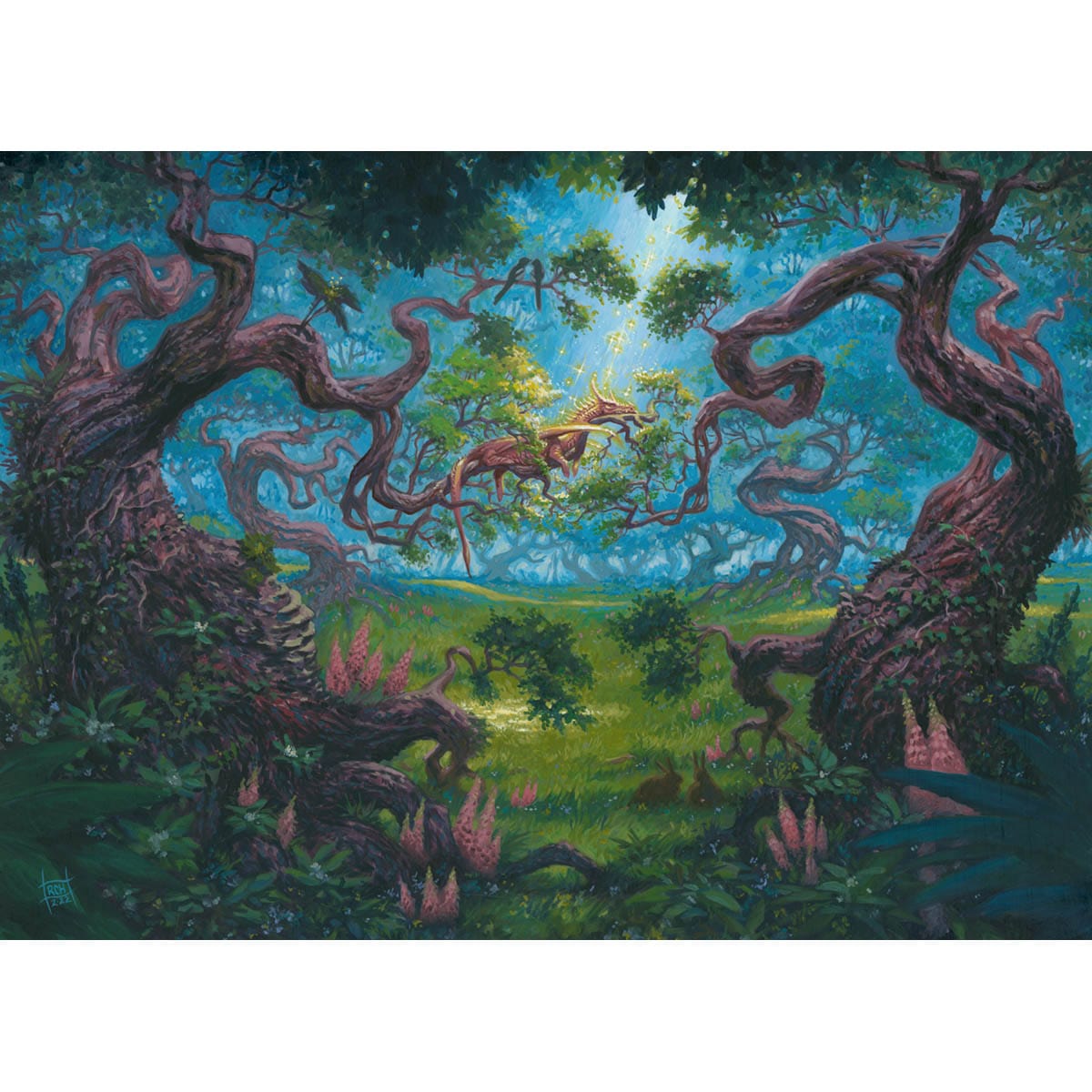 Gaea's Cradle Print